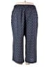 Terra & Sky 100% Polyester Print Blue Casual Pants Size 2X - photo 2