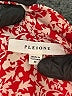 Pleione 100% Polyester Red Long Sleeve Blouse Size M - photo 7