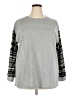 Emery Rose Gray Long Sleeve Top Size XXL - photo 1