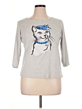 Karen Scott 3/4 Sleeve T-Shirt (view 1)