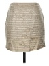Alice + Olivia Metallic Silver Formal Skirt Size 2 - photo 1