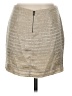 Alice + Olivia Metallic Silver Formal Skirt Size 2 - photo 2