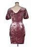 Guess Burgundy Pink Cocktail Dress Size 10 - photo 2