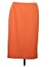Kasper Solid Orange Casual Skirt Size 6 - photo 1