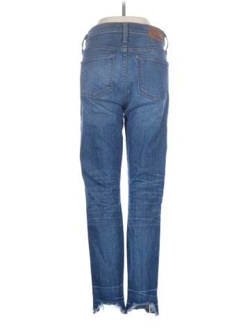 Madewell 10" High-Rise Skinny Jeans: Chewed-Hem Edition (view 2)