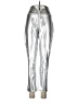 Jump Metallic Silver Casual Pants Size L - photo 1