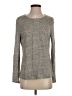 FRAME 100% Linen Gray Long Sleeve Top Size S - photo 1