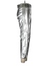 Jump Metallic Silver Casual Pants Size L - photo 4