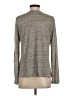FRAME 100% Linen Gray Long Sleeve Top Size S - photo 2