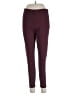 Lou & Grey Solid Burgundy Active Pants Size L - photo 1