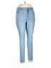 Assorted Brands Solid Blue Jeans Size 14 - photo 1