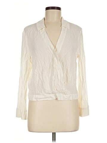 Mango Long Sleeve Blouse (view 1)