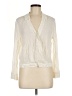 Mango 100% Viscose Ivory Long Sleeve Blouse Size 6 - photo 1