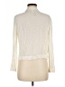 Mango 100% Viscose Ivory Long Sleeve Blouse Size 6 - photo 2