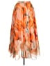 Chicwish 100% Polyester Print Orange Casual Skirt Size XL - XXL - photo 2