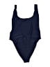 Aerie Solid Blue One Piece Swimsuit Size XL - photo 1