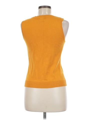 August Silk Sleeveless T-Shirt (view 2)