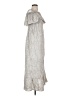 Moda International Metallic Silver Casual Dress Size S - photo 4