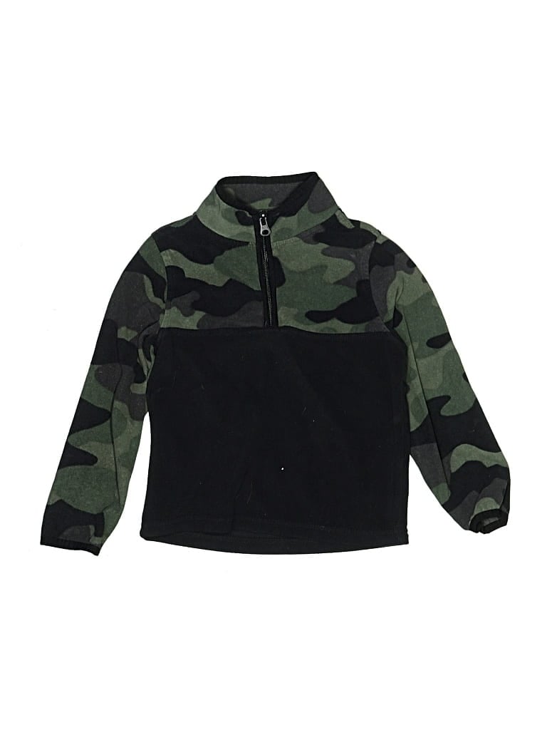 Pre-owned Oshkosh B'gosh Kids' Track Jacket In Green