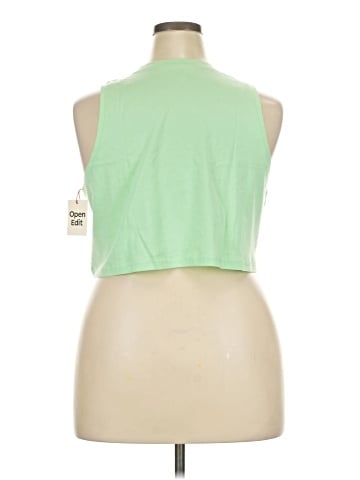 Open Edit Sleeveless T-Shirt (view 2)