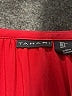 Tahari Red Short Sleeve Blouse Size L - photo 7