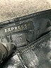 Express Black Faux Leather Skirt Size 1 - 2 - photo 4