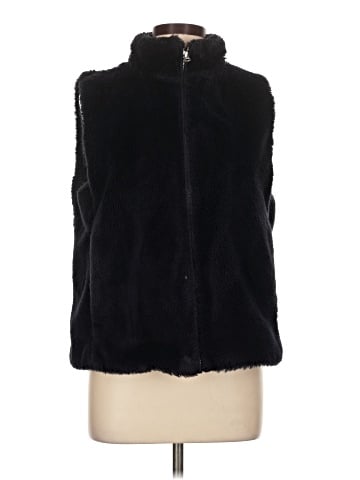 J.Crew Factory Store Faux Fur Vest (view 1)