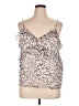 Express 100% Polyester Silver Tank Top Size XL - photo 1