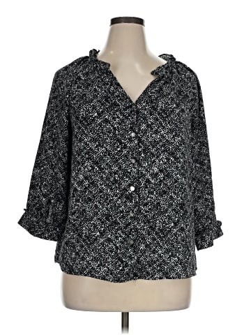 Adrienne Vittadini 3/4 Sleeve Blouse (view 1)