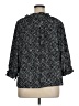 Adrienne Vittadini 100% Polyester Tweed Black 3/4 Sleeve Blouse Size XL - photo 2