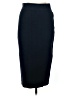 Brooks Brothers Solid Black Blue Formal Skirt Size M - photo 1