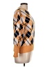 Free Assembly Argyle Orange Pullover Sweater Size L - photo 4
