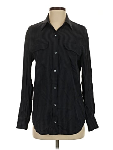 Equipment Long Sleeve Button-Down Shirt (view 1)