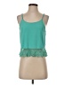 Mason + Mackenzie Teal Tank Top Size S - photo 1