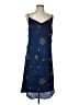 Réalisation 100% Silk Blue Casual Dress Size L - photo 1