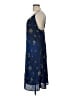 Réalisation 100% Silk Blue Casual Dress Size L - photo 5