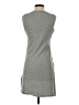 Nine West Solid Gray Casual Dress Size S - photo 2