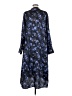 Vince. 100% Polyester Blue Casual Dress Size M - photo 2