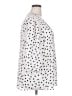 Rose + Olive 100% Polyester Polka Dots White 3/4 Sleeve Blouse Size 2X - photo 4