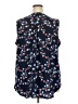 Croft & Barrow 100% Polyester Blue Sleeveless Blouse Size 2X - photo 2