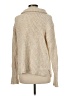 Point Sur Tweed Tan Turtleneck Sweater Size M - photo 2