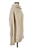 Point Sur Tweed Tan Turtleneck Sweater Size M - photo 4