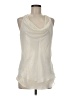 MICHAEL Michael Kors 100% Polyester Ivory Sleeveless T-Shirt Size M (petite) - photo 1