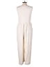 Mittoshop Solid Ivory Jumpsuit Size L - photo 2