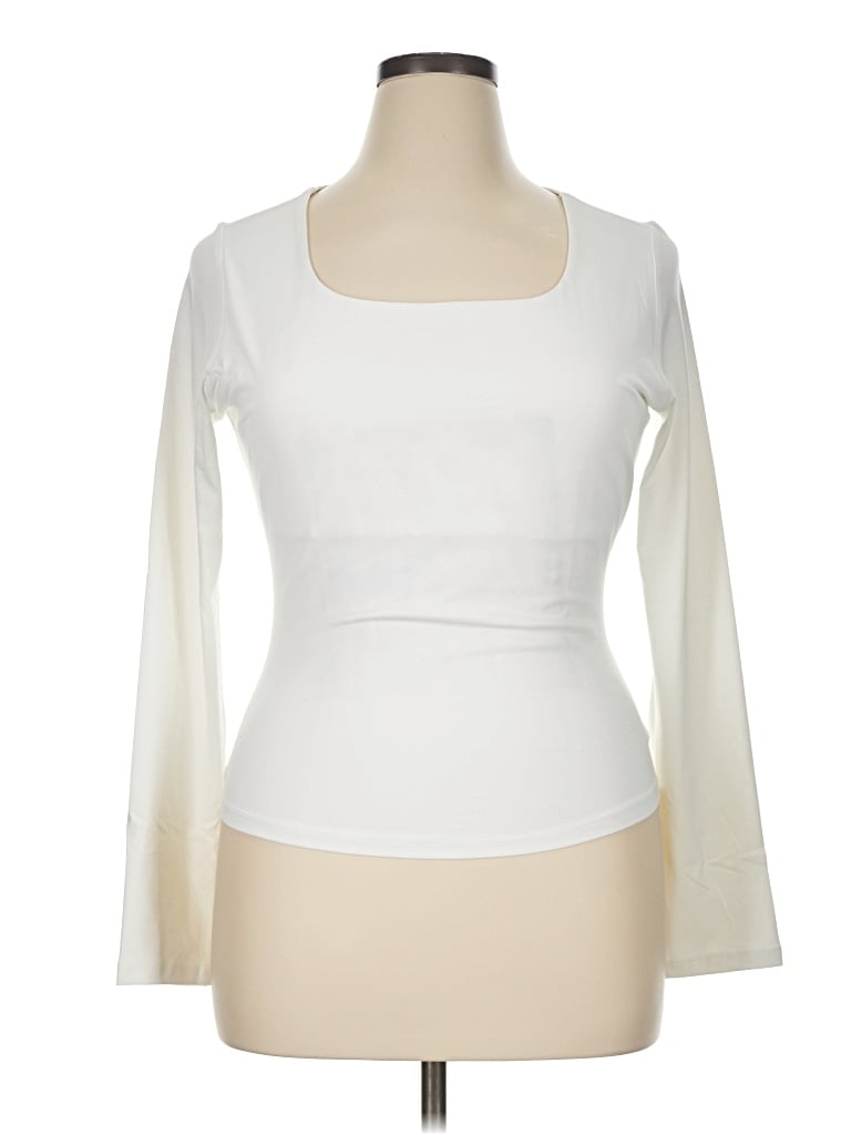 Pre-owned Automet 3/4 Sleeve T-shirt In Ivory