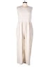 Mittoshop Solid Ivory Jumpsuit Size L - photo 1