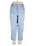 Talbots Stripes Blue Jeans Size 20 - photo 1