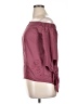 Xhilaration 100% Polyester Burgundy 3/4 Sleeve Blouse Size M - photo 5
