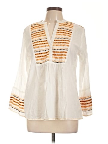 Velvet by Graham & Spencer 3/4 Sleeve Blouse (view 1)
