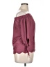Xhilaration 100% Polyester Burgundy 3/4 Sleeve Blouse Size M - photo 4